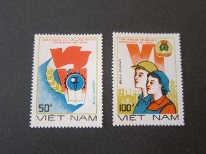 Vietnam 1988 Sc 1870-71 set MNH