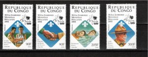 Congo 1996 MNH Sc 1084-7 