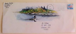 USA HAND PAINTED DUCK 1989 NY