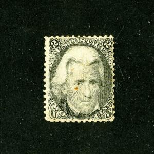 US Stamps # 73 Fresh Toning Speck on Cheek OG LH Catalogue Value $325.00
