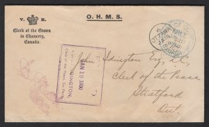 1900 House of Commons Free in blue (#HC12), to Stratford with very RARE VR cr...