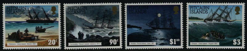Pitcairn Islands 403-6 MNH Shipwrecks