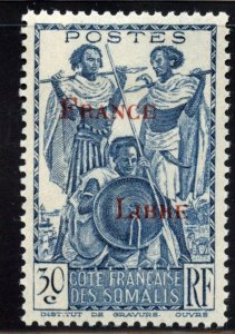 Somali Coast #202 Mint Hinge