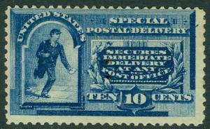 EDW1949SELL : USA 1888 Scott #E2 Mint OG HR Fresh, light gum bend only. Cat $500