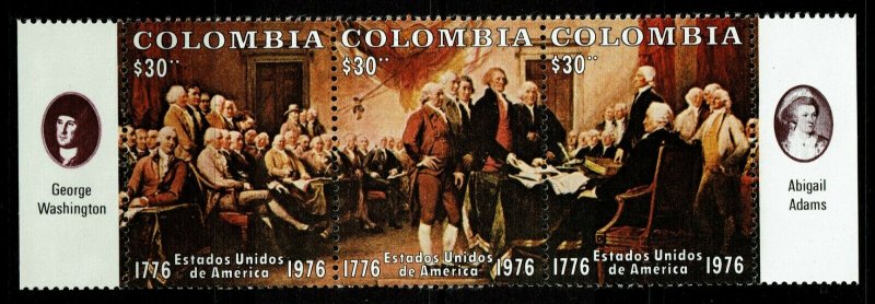 Colombia SC# 846, Mint Never Hinged, few ink spots - S10291