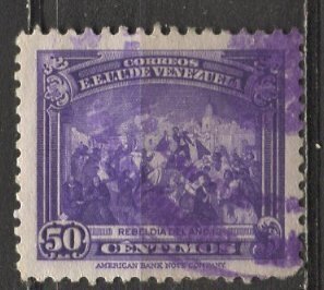 Venezuela 1940; Sc. # 374; Used Single Stamp