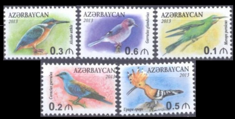 2013 Azerbaijan 1009-13 Birds 5,80 €​​​​​​​