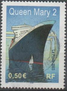 France 2003, 0,50 Queen Mary, used (B113)