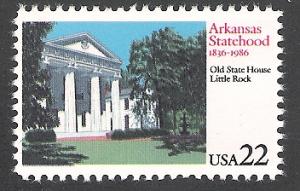 US Cat # 2167, Arkansas, MNH