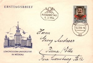 Germany DDR 207 Pen FDC