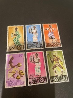 Togo sc 572-575,C57,C58 u