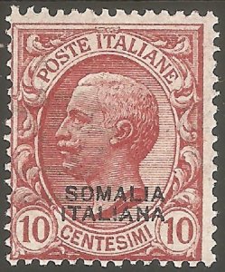 SOMALIA Sc# 85 MH VGF King Victor Emmanuel III