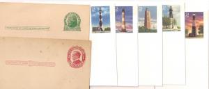 Lot of ten MINT postal cards incl #UX33 UX20 UX27 etc