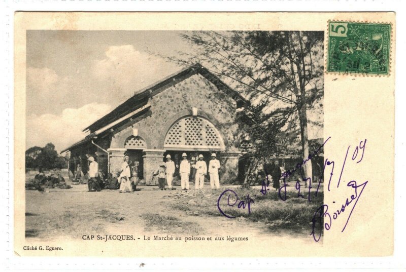 Indochina VIETNAM Postcard *Cap Saint Jacques Vũng Tàu* 1909 {samwells} PC19