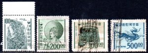 KOREA 372-74a USED SCV $14.00 BIN $5.60 ART