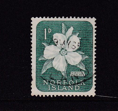 Norfolk Island 1960 Definitives 1d Used