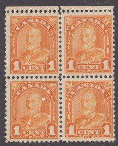 Canada #162 Mint Block of 4