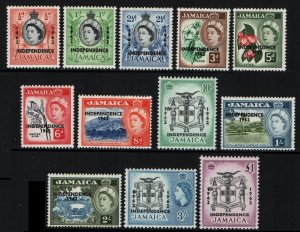 Jamaica # 185 - 196 MNH