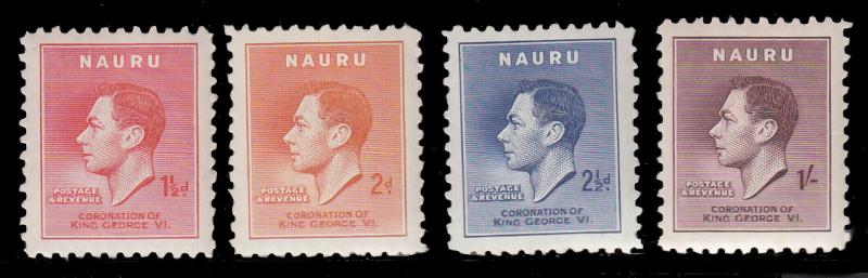 Nauru 35 - 38 MNH