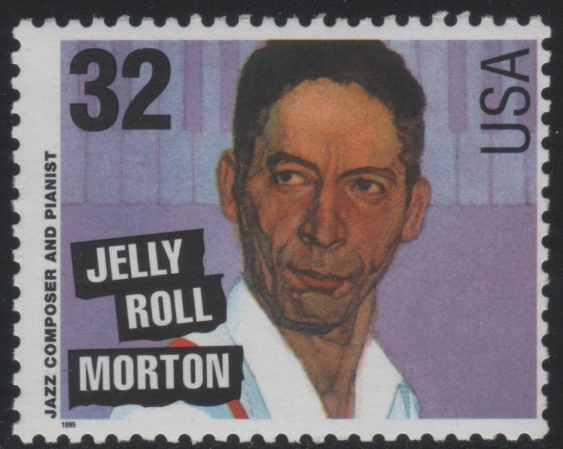 2986 32c Jelly Roll Morton