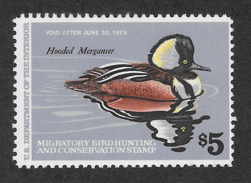 RW45 MNH, Federal Duck Stamp, scv: $10, FREE INSURED SHIPPING