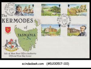 ISLE OF MAN - 1980 THE KERMODES of TASMANIA - 4V-  FDC