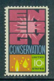 1547 10c Conservation Fine MNH