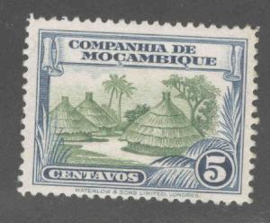 Mozambique Company Scott 176 MH* stamp similar centering