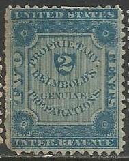 U.S. Scott #RS106a Medicine Revenue Stamp - Used Single