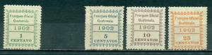 Guatemala #O1//O5  Mint  Scott $42.00   Missing #O2