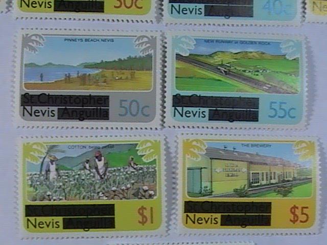 NEVIS # 100-112-MINT/NEVER HINGED-COMPLETE SET----QEII----1980