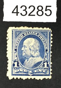 US STAMPS # 247 MINT OG H LOT #43285
