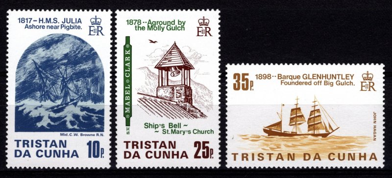 Tristan da Cunha 1985 Shipwrecks (1st series), Set [Mint]