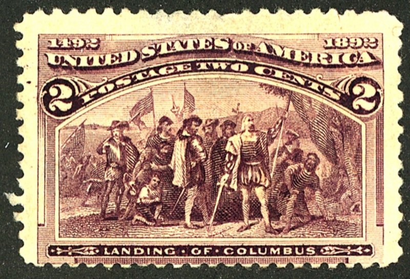 U.S. #231 MINT NG LH THINS