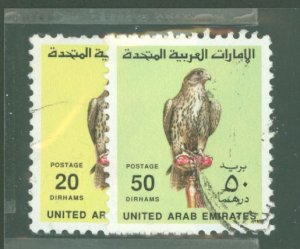 United Arab Emirates #312-313 Used