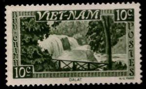 Vietnam Scott 1 Waterfall stamp MH* 1951