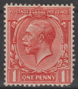 Great Britain Scott# 160 SG# 357a KGV VF MLH Q for O variety