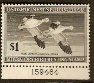 RW14  Plate Number Single