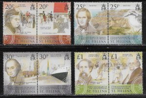 St Helena Scott #'s 910 - 913 MNH