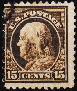 U.S.A. 1912 15c S.G.521 Fine Used