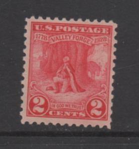 Scott #  645 unused  OG MNH  single
