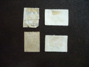 Stamps - Newfoundland - Scott# 43,48,51,54 - Used Part Set of 4 Stamps