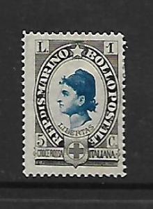 SAN MARINO, B24, MINT HINGED,LIBERTY