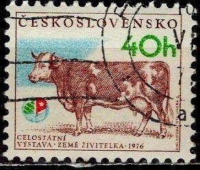 Czechoslovakia; 1976: Sc. # 2078: Used CTO Single Stamp