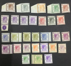 MOMEN: HONG KONG SG #140-162 1938 MINT OG LH/FEW NH £1,100+ LOT #65152