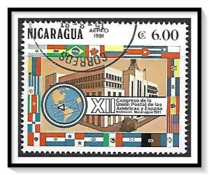 Nicaragua #C979 Airmail CTO