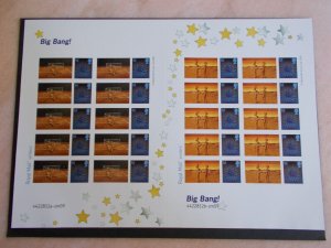 2011 Stampex Big Bang Aliens Body Snatchers & Goal Limited Edit. Smiler Sheet UM