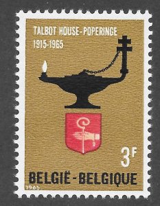 Belgium Scott 633 MNHOG - 1965 Talbot House in Poperinge Issue