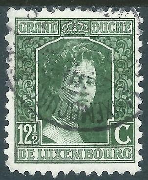 Luxembourg, Sc #98, 12-1/2c Used