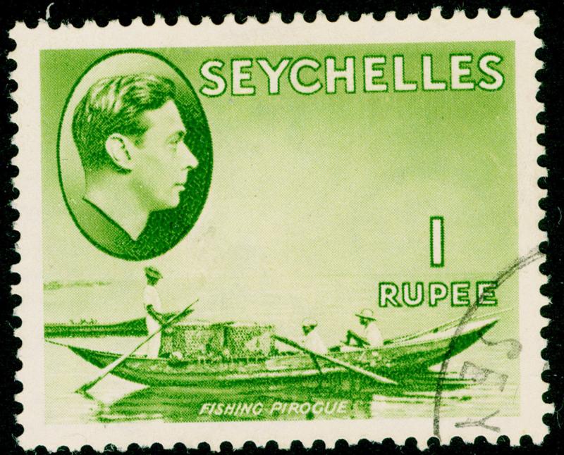 SEYCHELLES SG146, 1r yellow-green, FINE USED, CDS. Cat £90.